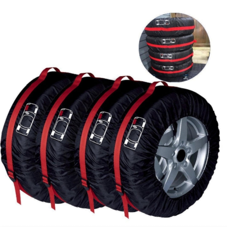 4 in 1 Waterproof Dustproof Sunscreen Car Tire Spare Tire Cover