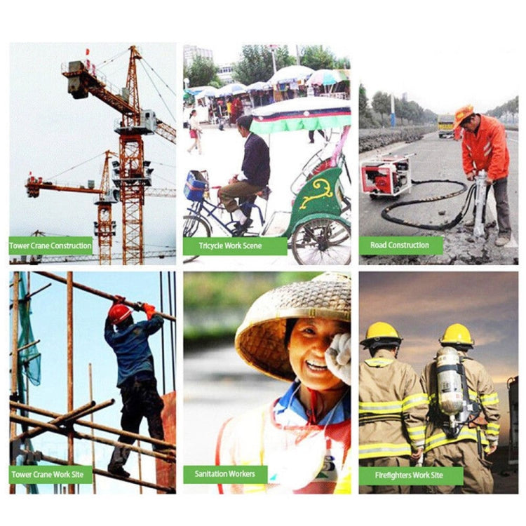 Construction Site Outdoor Construction Foldable Reflective Safety Sun Hat