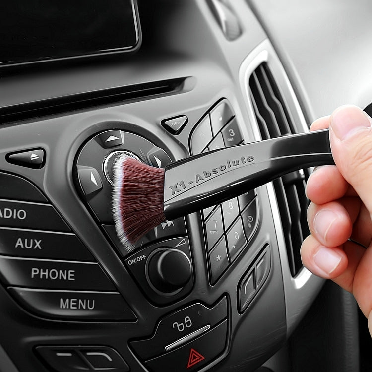 Car Air-Conditioned Air Outlet Cleaning Brush Car Interior Cleaning Tool Dust Soft Hair Brush