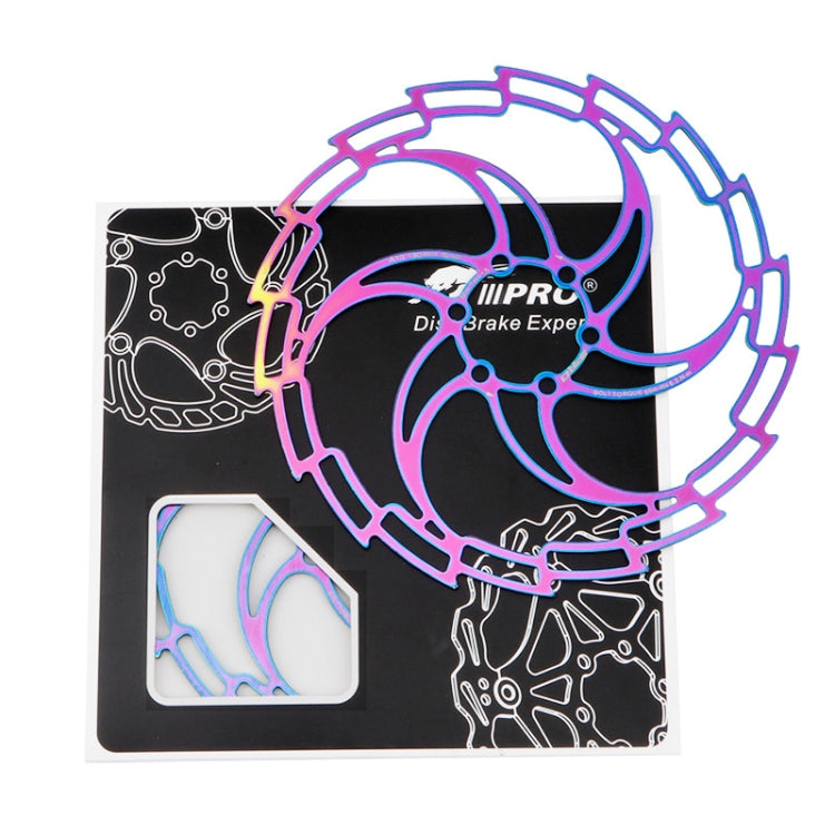 IIIPRO Bike Disc Mountain Bike Hollow Disc Dish Six Nail Brake Pad, Style: