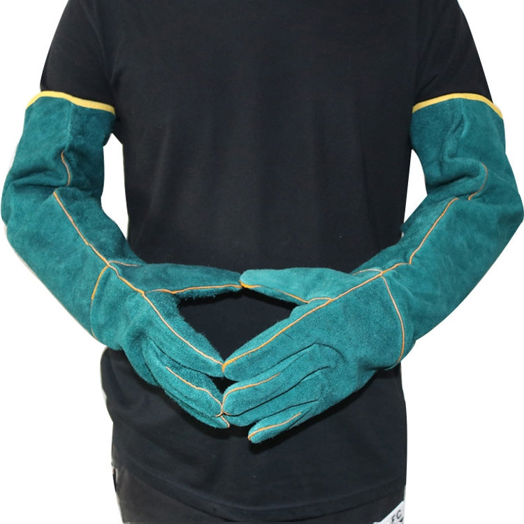 Reptile Anti-Bite Gloves 62cm Length Pet Protective Gloves