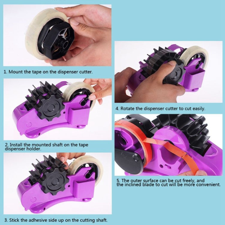 Multifunctional Tape Cutter Automatic Roller Tape Holder