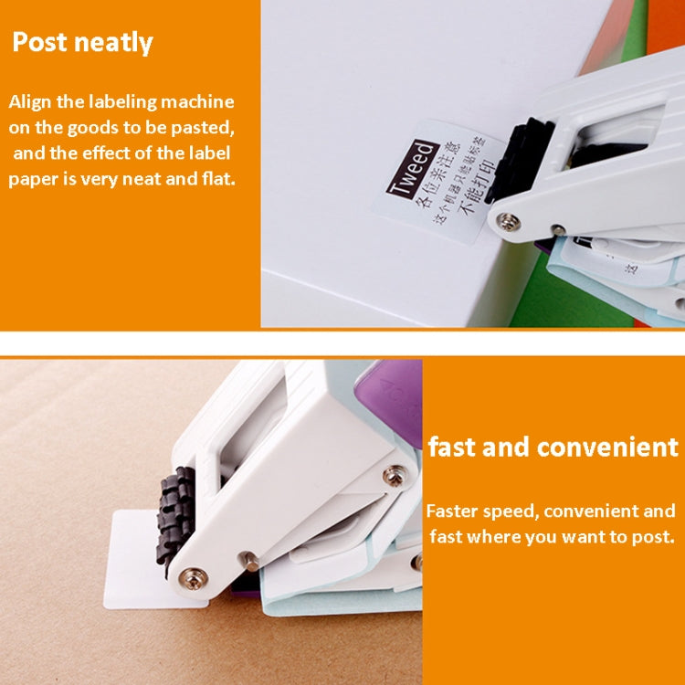 Hand-Held Price Labeller Self-Adhesive Label Barcode Peeling Separating Machine