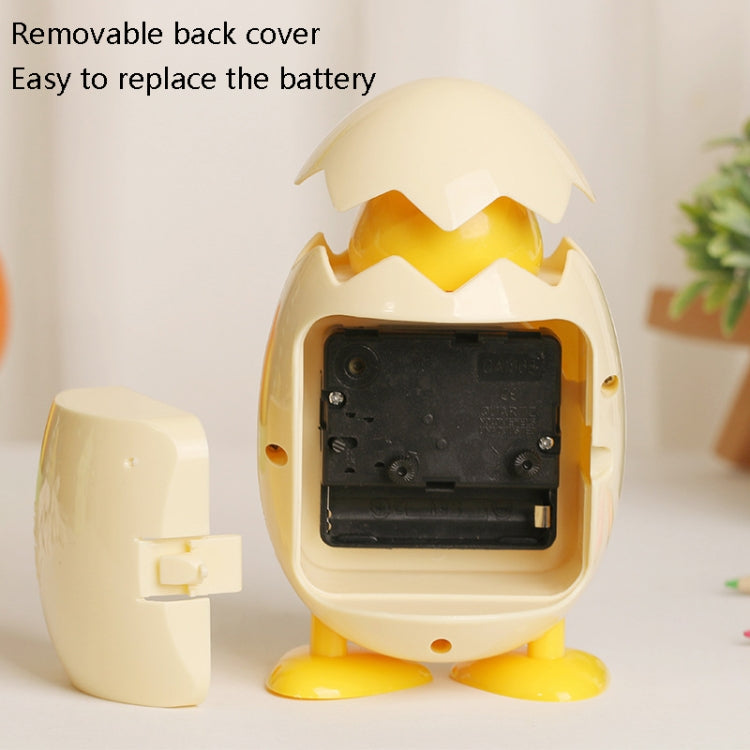 RP001 Cartoon Chicken Eggshell Chicks Alarm Clock Student Gift Children Bedroom Ornaments