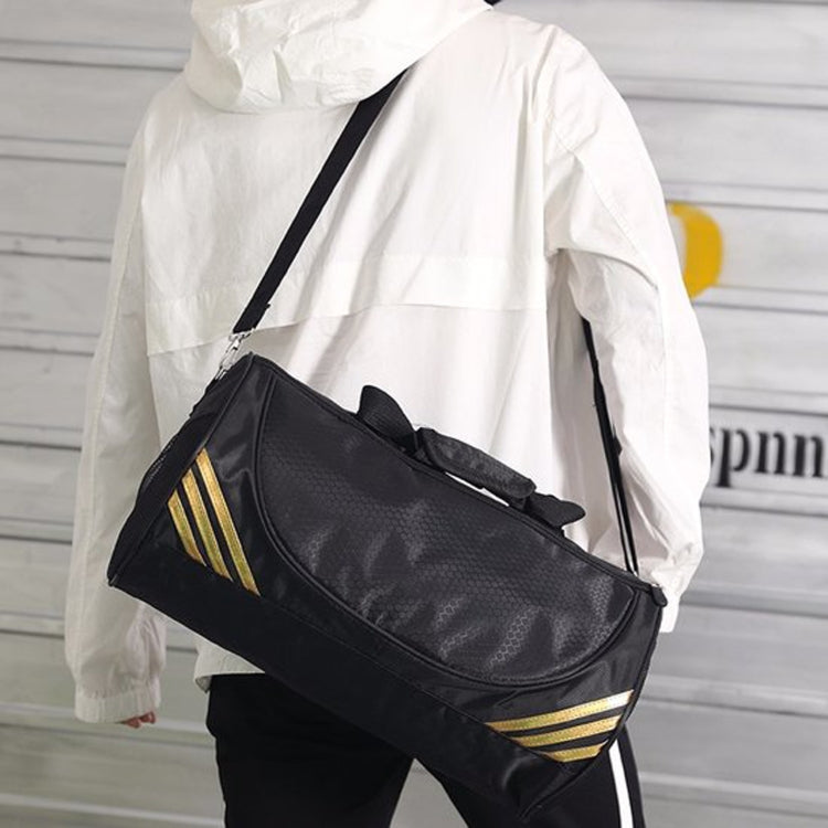 Leisure Sports Fitness Bag Men And Women One-Shoulder Diagonal Portable Cylindrical Travel Bag