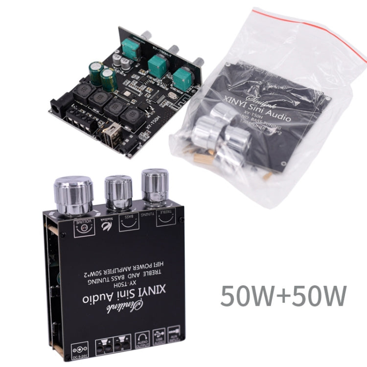 XINYI Sini T50H Bluetooth 5.0 With Pre-Stage High-Level Adjustment Stereo Digital Power Plate Module