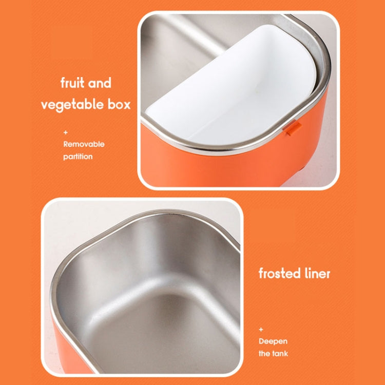 48W 1L 304 Stainless Steel Heating Lunch Box Can Be Plugged In
