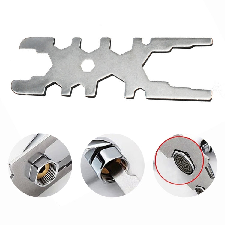 H-Type Multifunctional Socket Bathroom Install Faucet Wrench