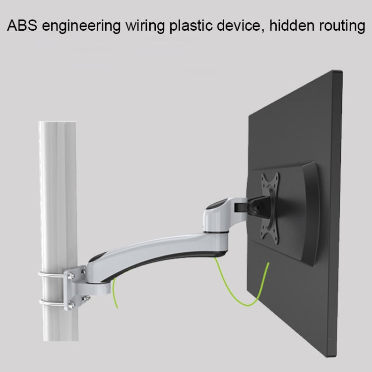 Gibbon Mounts FE111B Punch-Free Wall-Mounted Computer Monitor Stand