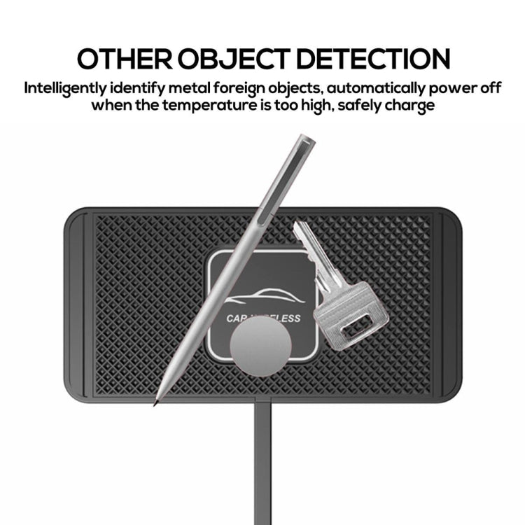 C1 15W Car Anti-Skid Mats Wireless Charger