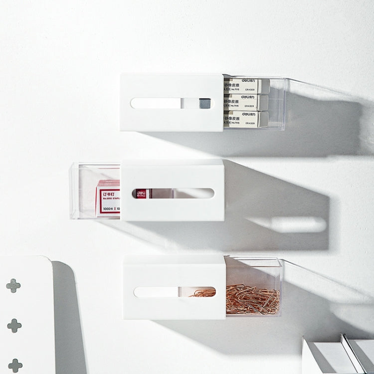 Left And Right Pull Wall Hanging Drawer Box Transparent Storage Box