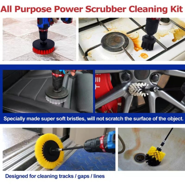 Car Tire Slits Multi-Function Cleaning Brush