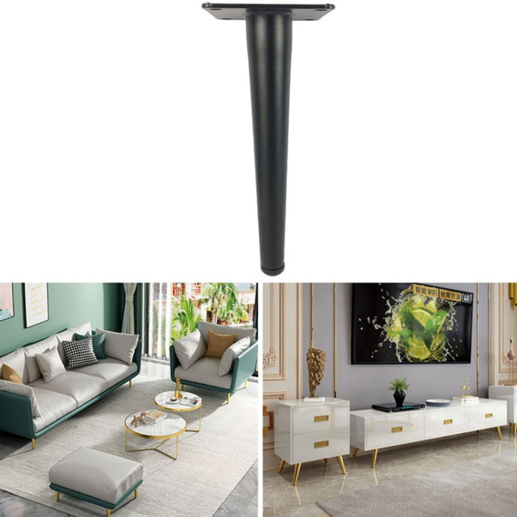 LH-ZT-0001 Cone Round Tube Furniture Support Legs, Style:, Straight Cone Height 40cm, Straight Cone Height 43cm, Straight Cone Height 45cm, Straight Cone Height 50cm, Straight Cone Height 55cm, Straight Cone Height 60cm, Oblique Cone Height 10cm