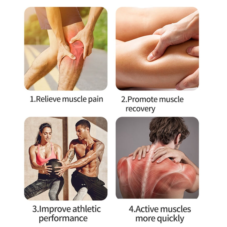 BG-128 6-speed Mini Convenient Massage Gun With 6 Massage Heads,CN Plug