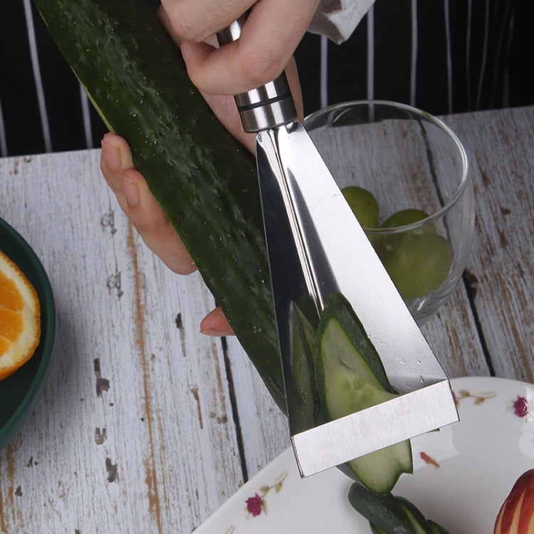 Household Stainless Steel Fruit Carving Knife Shaper Flower-shaped Vegetable Cutter