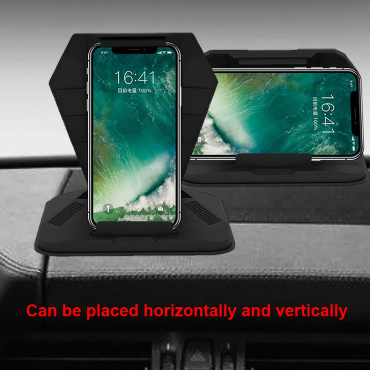 Car Sunshade Anti-Reflective Phone Tablet Holder Compatible with Folding Screen Phones