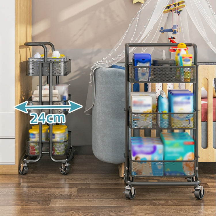 HP211015 Multifunctional Kitchen Storage Rack with Pulley