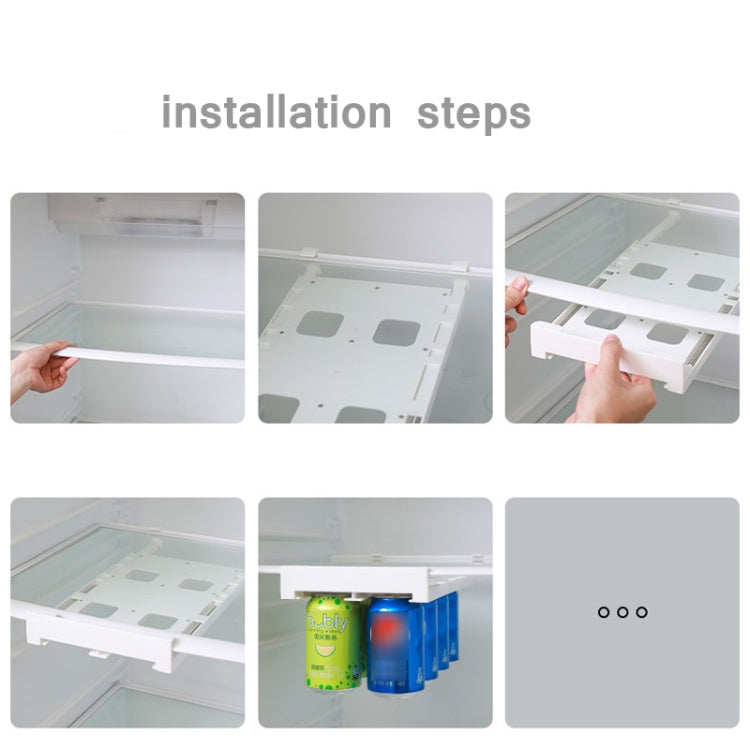 Refrigerator Beverage Beer Can Hanging Storage Rack