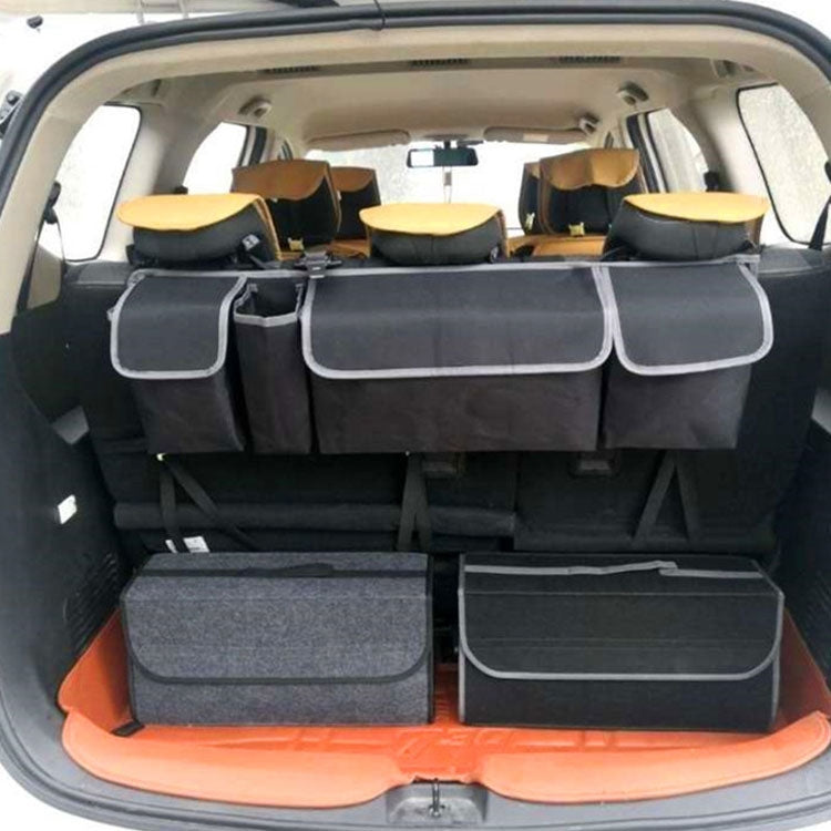 Car Trunk Felt Folding Storage Box Car Finishing Box