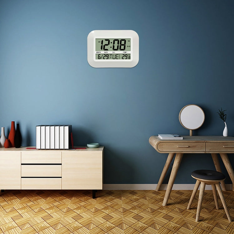Household Big Screen Digital Electronic Alarm Clock Minimalist Living Room Mute Wall Clock