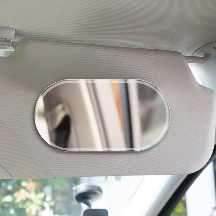 Sun Visor High-Definition Mirror Stainless Steel Makeup Mirror