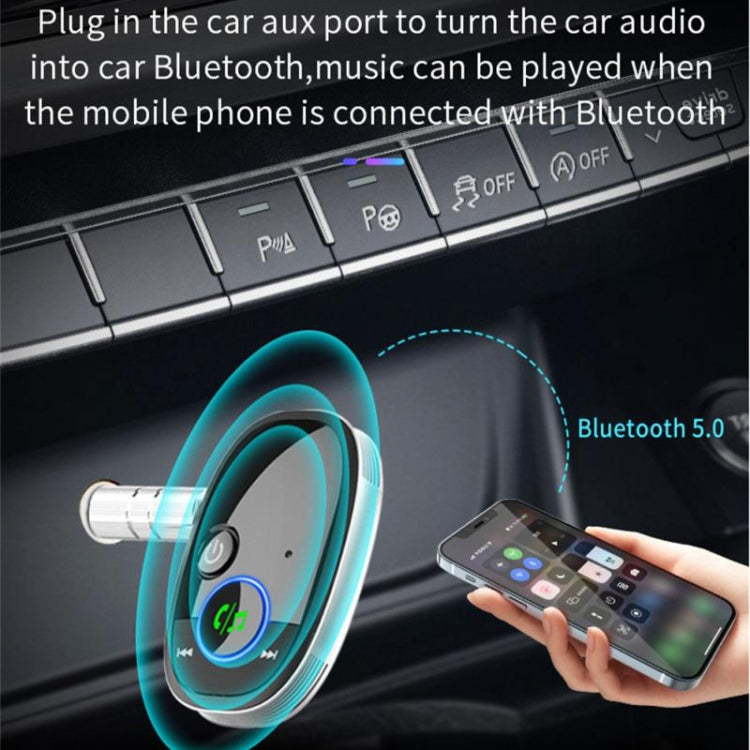 Car Bluetooth Receiver Music Player Wireless Audio Converter