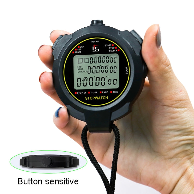 YS Stopwatch Timer Training Fitness Competition Stopwatch, Style:, YS-730 30 Memories(Black), YS-760 60 Memories(Black), YS-7120 120 Memories(Black), YS-7100 100 Memories(Black), YS-710 10 Memories(Black)