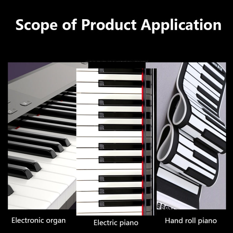 M52 88/76/61/54/49 Keys Piano Keyboard Stickers