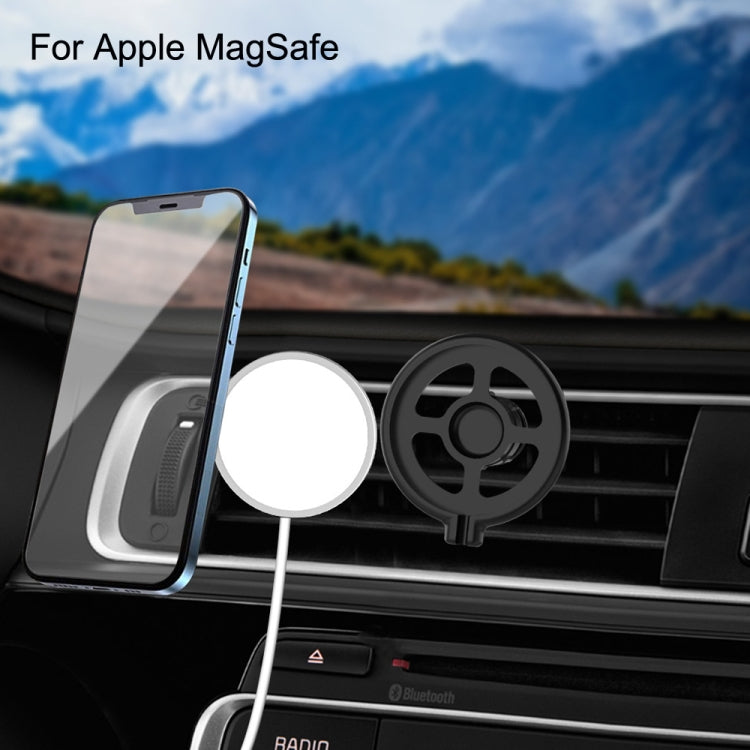 Wireless Charging Stick Car 360 Degree Rotation Stand For Apple MagSafe