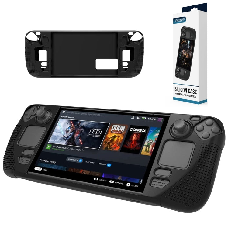 PGTECH Game Console Silicone Case With Anti-Slip Particles for Steam Deck