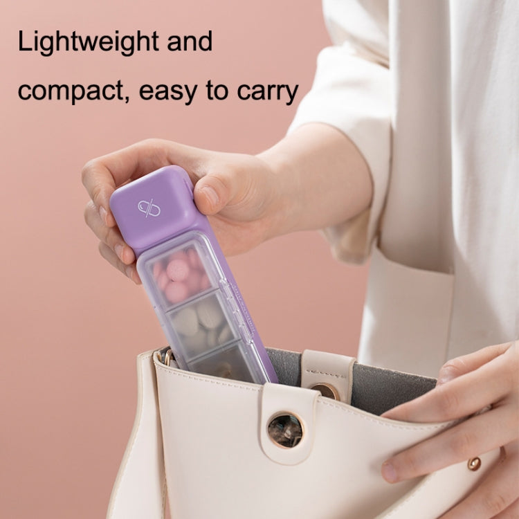 TR017 Portable Medicine Cutter Portable Mini 7 Days Sealed Separate Medicine Box