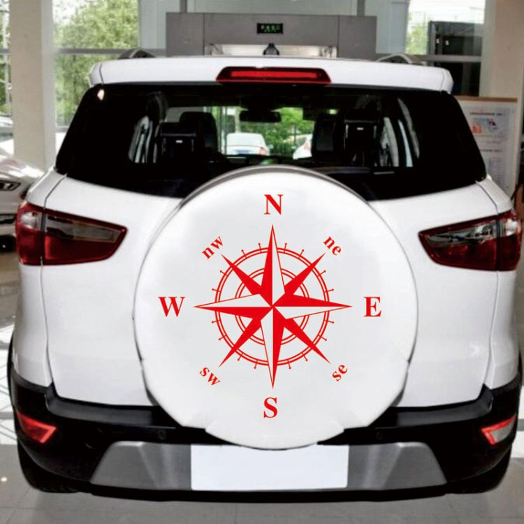 D-336 Car Compass Graphic Sticker Hood Car Body Universal Sticker
