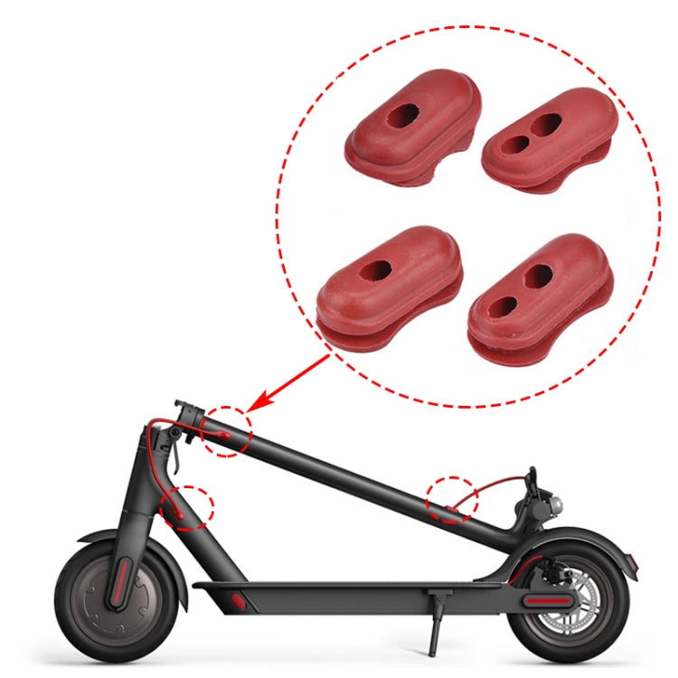 Charge Port Cover Cap Siliceone Plug For Xiaomi M365 Scooter