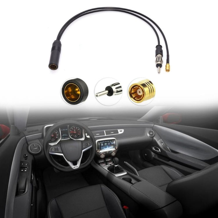 30cm Car Universal DAB+FM Antenna Adapter Cable