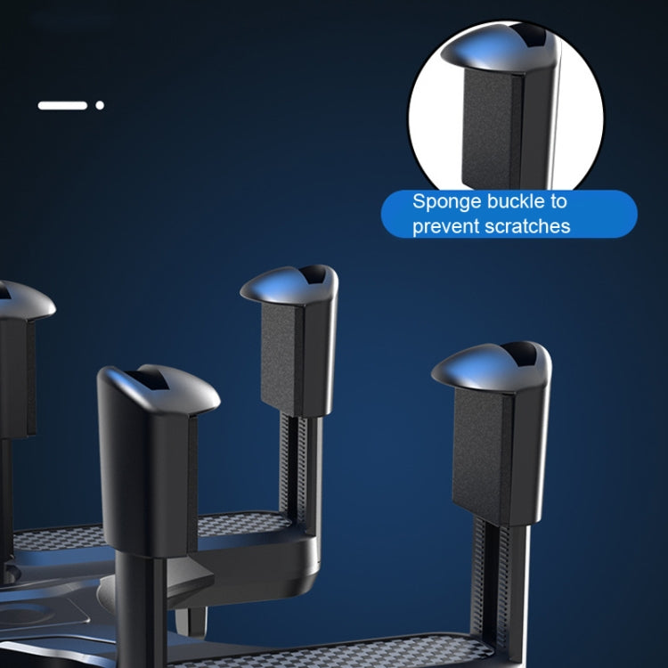 Snap-on Rearview Mirror Car Phone Holder