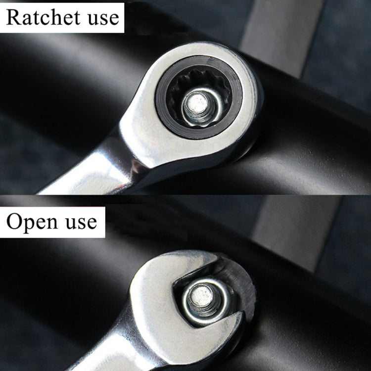 Combination Ratchet Wrench with Flexible Head Dual-purpose Ratchet Tool