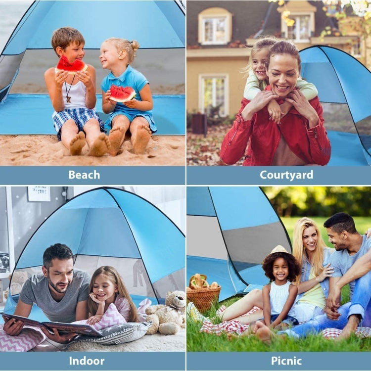 Automatic Instant Pop Up Tent Potable Beach Tent,Size: