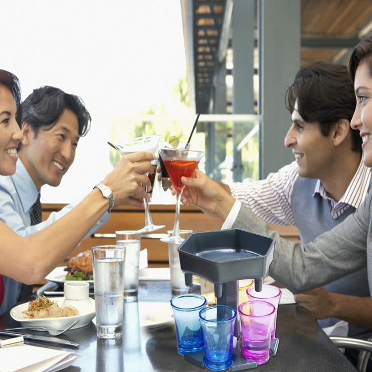 Bar Party 6 Cups Hexagon Wine Dispenser Wine Pourer