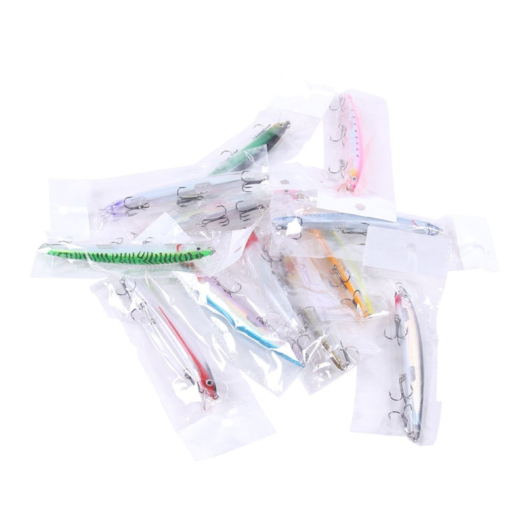 HENGJIA MI130 13.5cm 15.5g Far Throwing Floating Water Laser Bait, 9, 10, 11, 1, 12, 2, 3, 4, 5, 6, 7, 8
