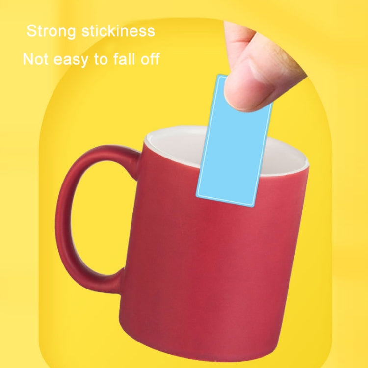 5 Packs Children Colorful Square Label Classification Stickers