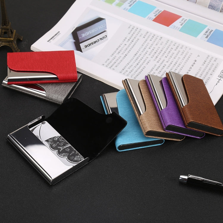 333 Stainless Steel Large Capacity Business Card Storage Box