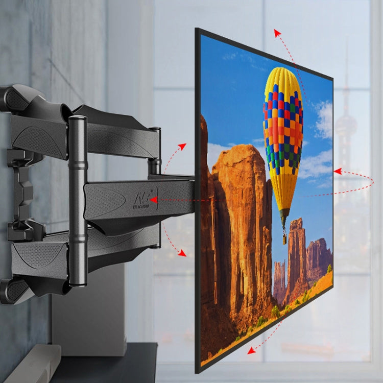 NORTH BAYOU Telescopic Swivel TV Monitor Wall Mount Bracket