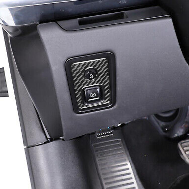 For Chevrolet Corvette C8 Electronic Handbrake Switch Frame Sticker