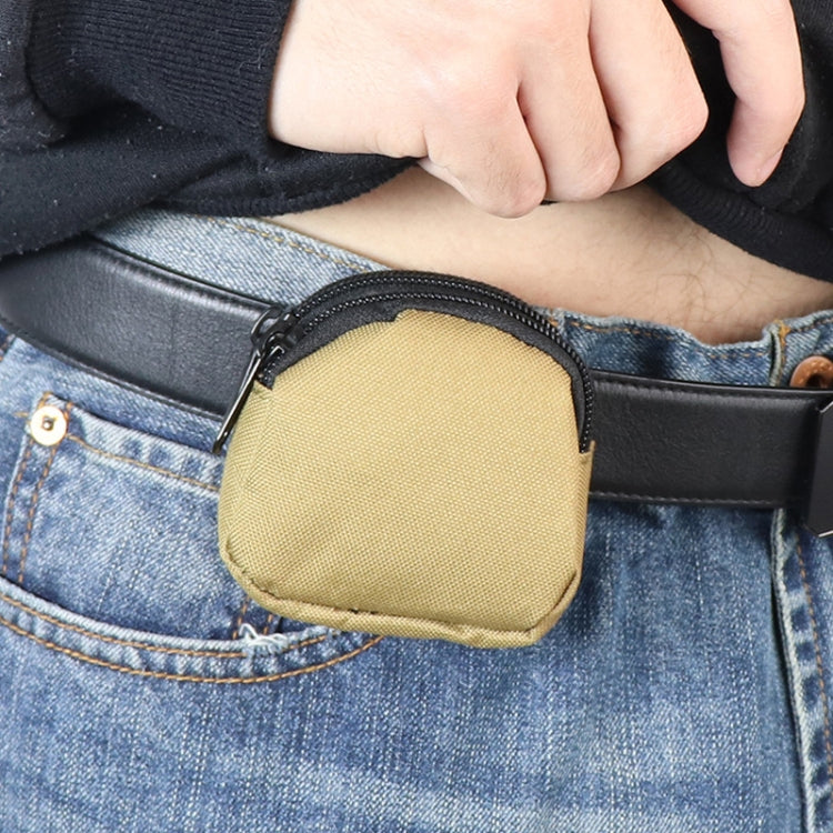 H25 Outdoor Sports Nylon Micro Slingshot Steel Ball Waist Bag Mini Coin Purse