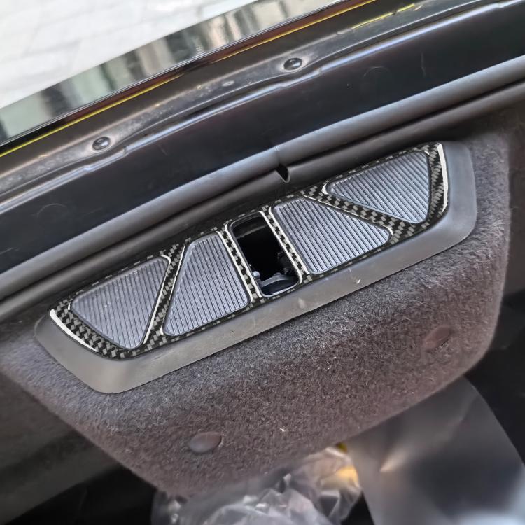 For Chevrolet Corvette C8 Trunk Buckle Decorative Sticker