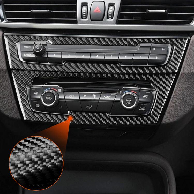 For BMW X1 F48/X2 F39 2pcs /Set Radio + Air Conditioning Panel Sticker