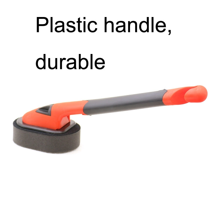 Handle + Sponge Long Handle Car Tire Varnishing Brush Tire Waxing Brush Sponge