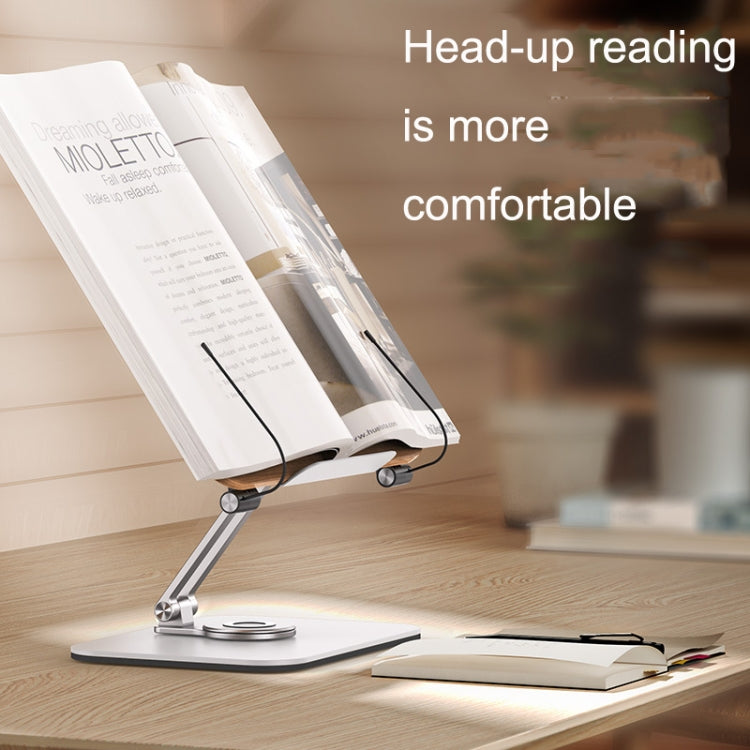 R03 Reading Bookshelf Desktop Non-rotatable Multi-function Liftable Tablet Bracket