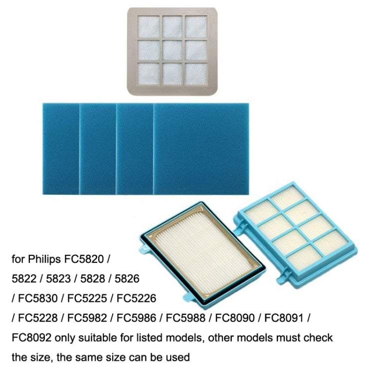 For Philips Vacuum Cleaner FC5823 / FC5826 / FC5830 / FC5832 Accessories