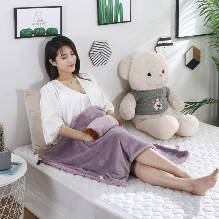 5V USB Electric Blanket Multi-functional Hand Warmer Knee Pad Farai Fleece Blanket